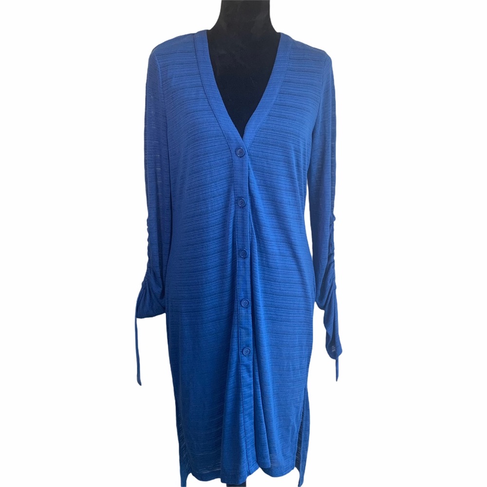 NWT H by Halston Long Cardigan/ Duster